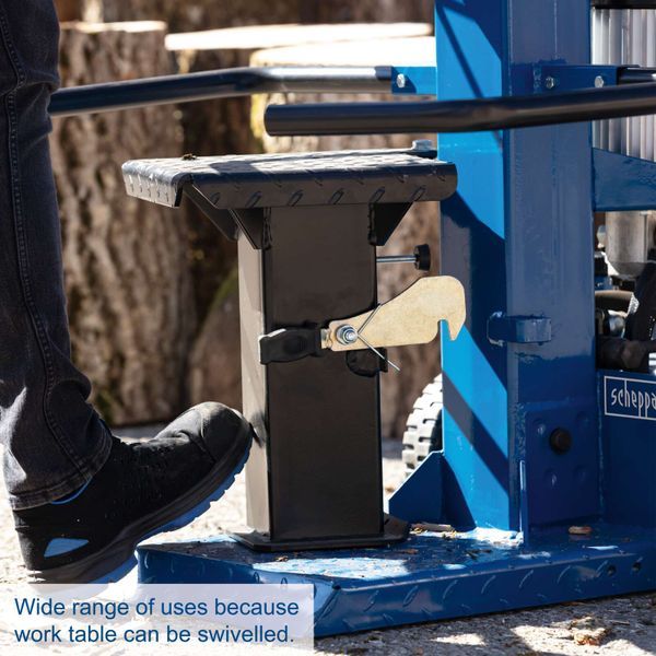 Scheppach Compact 8T Vertical Log Splitter, 3150W, 7.95t Hydraulic Force